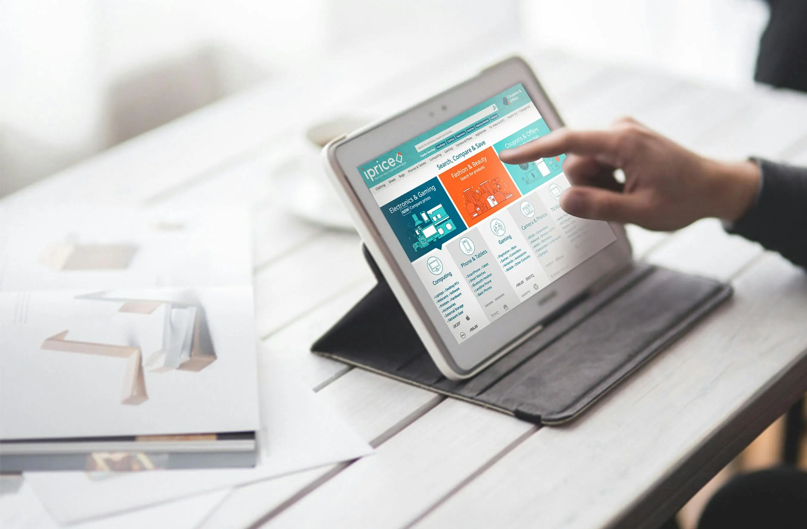 E-commerce website built for an Indian retail business