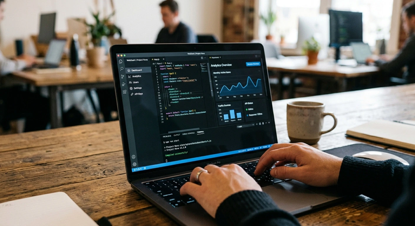 Custom web application with login and backend — built in Kolkata